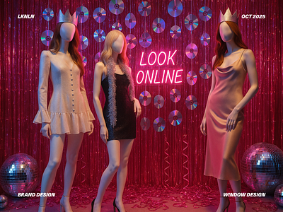 Look Online | Brand Design ai brand design branding design fashion fashion brand fashion store figma graphic design store