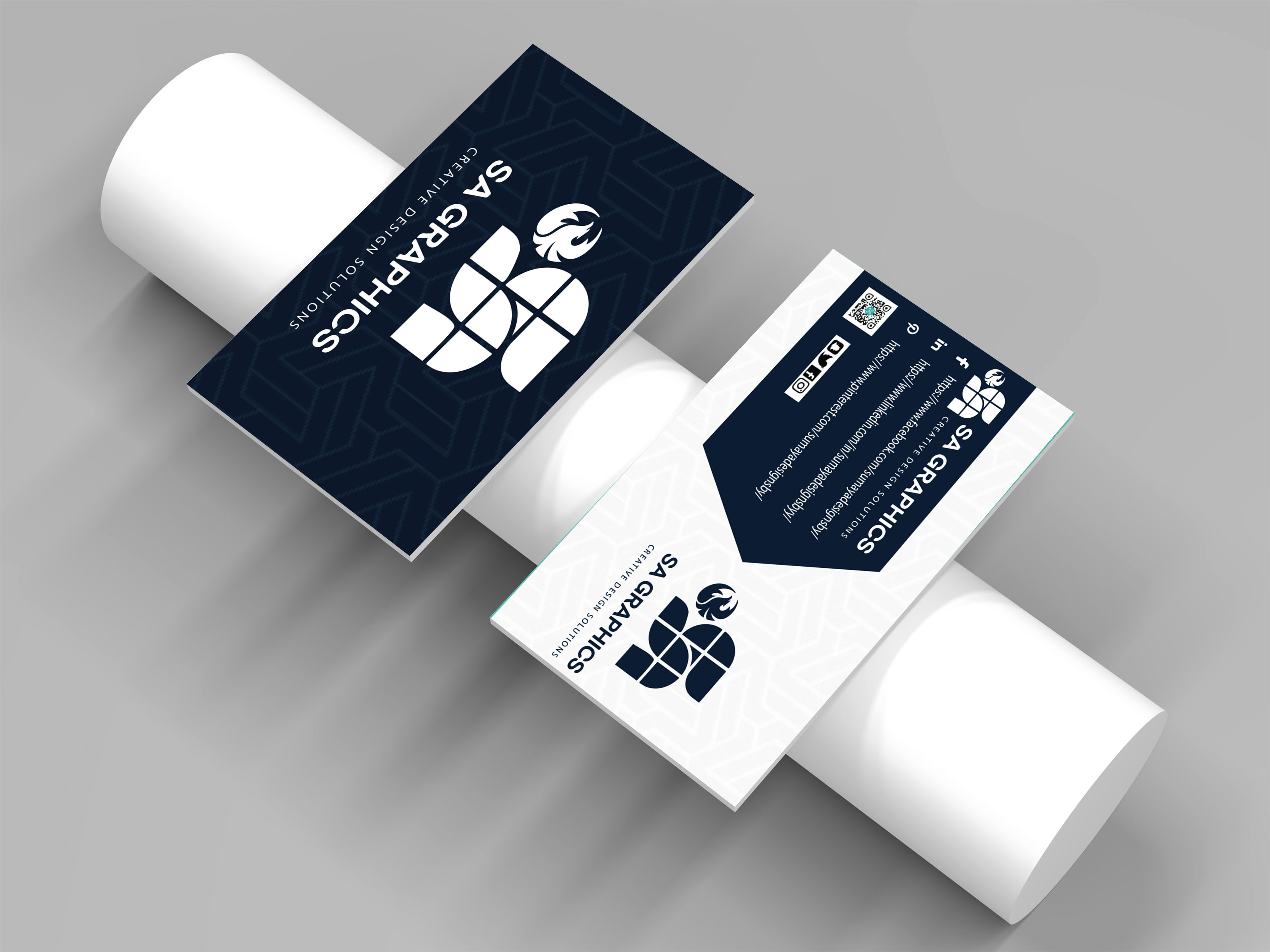 Example of Business Card Design( Elevate Your Brand)