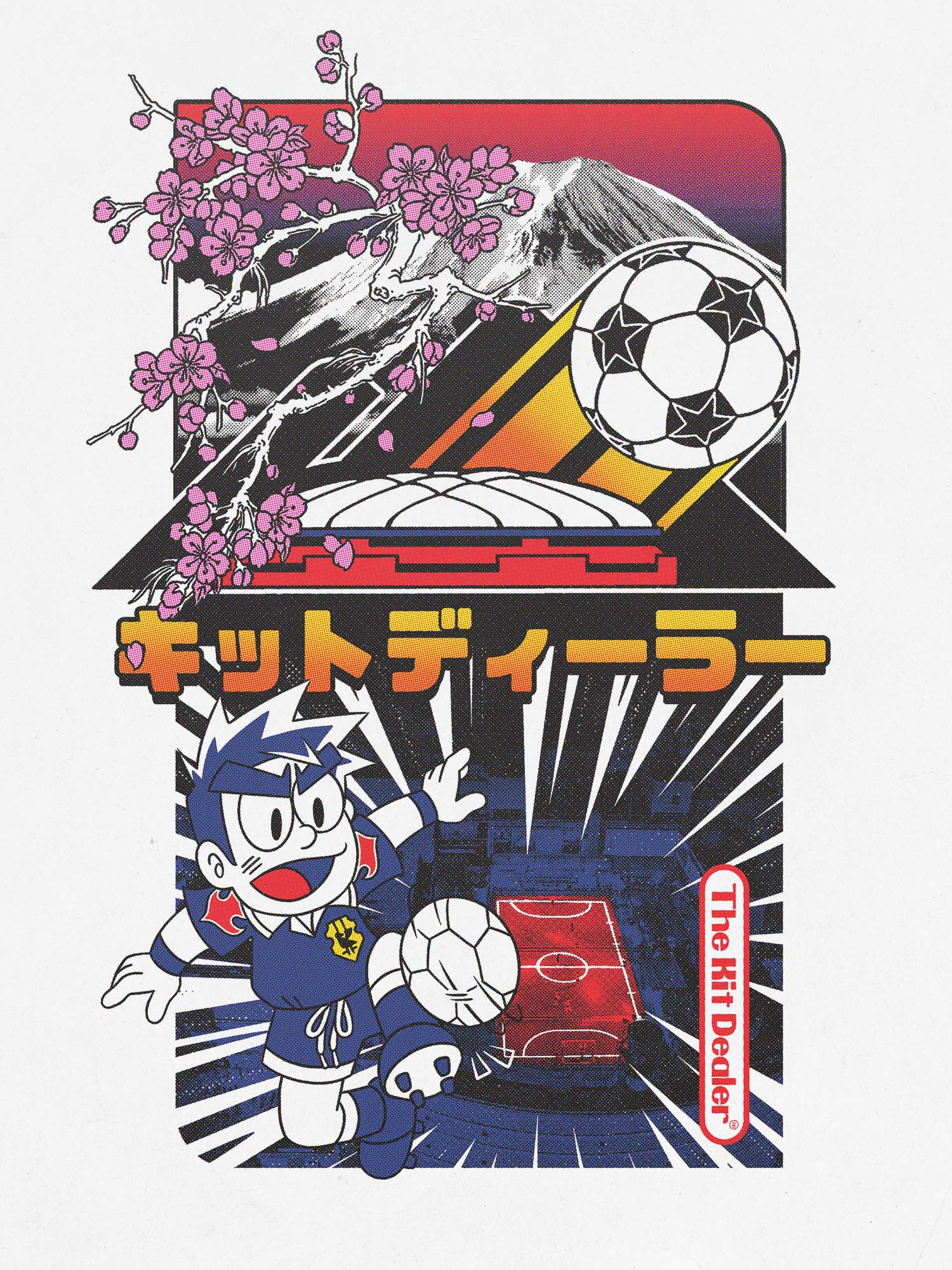 Football Print Graphics - The Kit Dealer football design graphic design illustration