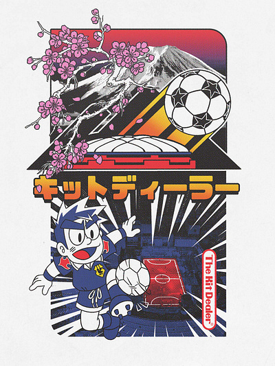 Football Print Graphics - The Kit Dealer football design graphic design illustration