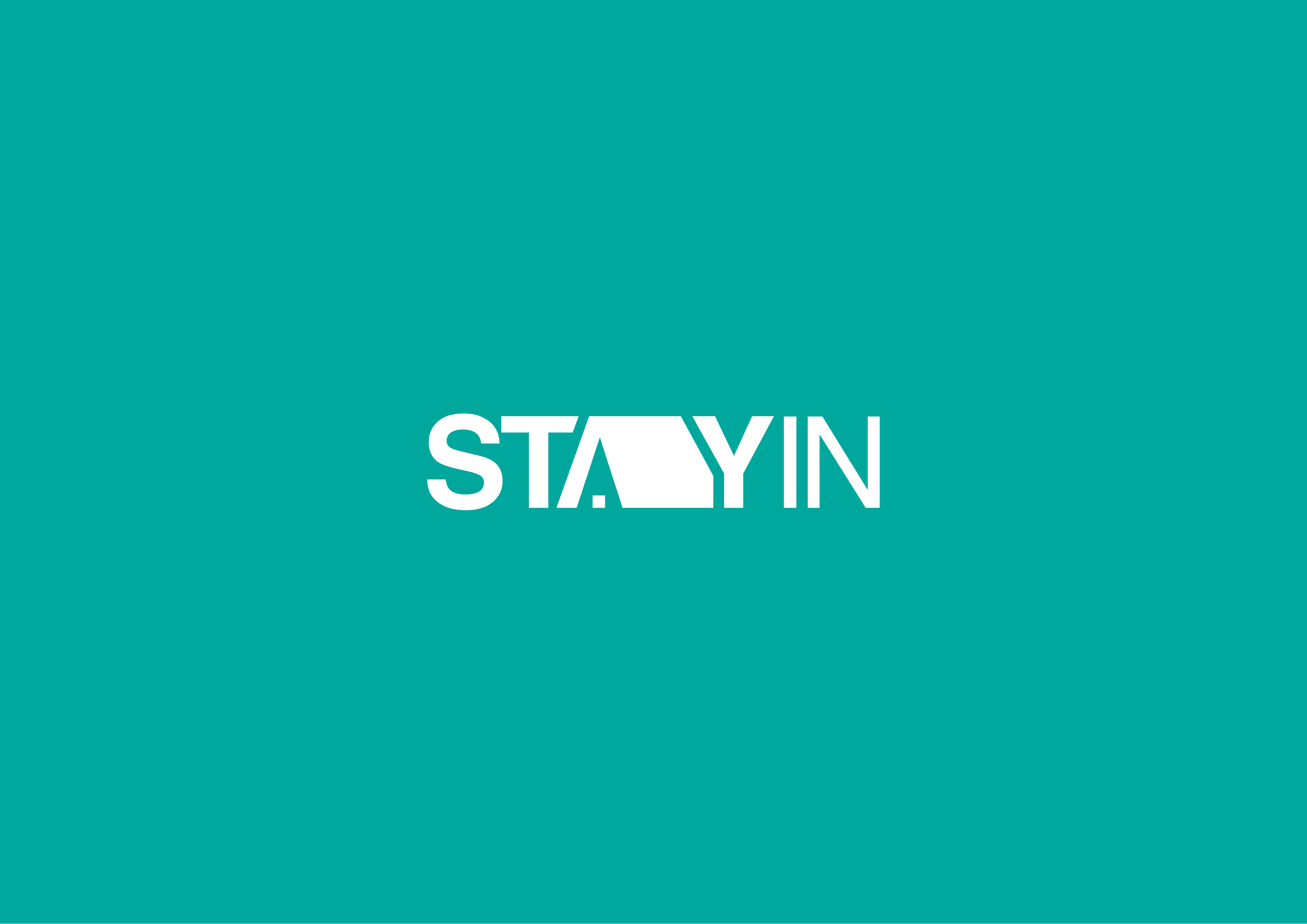 STAYIN airbnb branding design graphic design home house illustration logo rental stayin typography vector