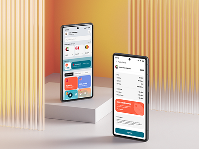 LifeGo eSIM App UIUX esim jio sim app sim company telco