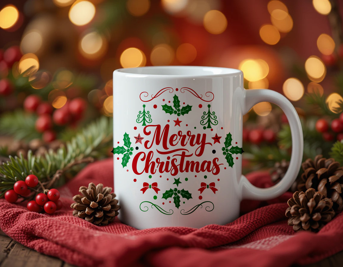 Creative Christmas Typography T-shirt Design | Festive SVG & Pri animation branding christmas costom design creative design graphic design illustration logo motion graphics ui ux vector