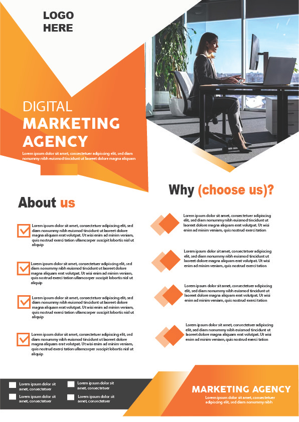 Example of Flyer Design(grabs Attention)