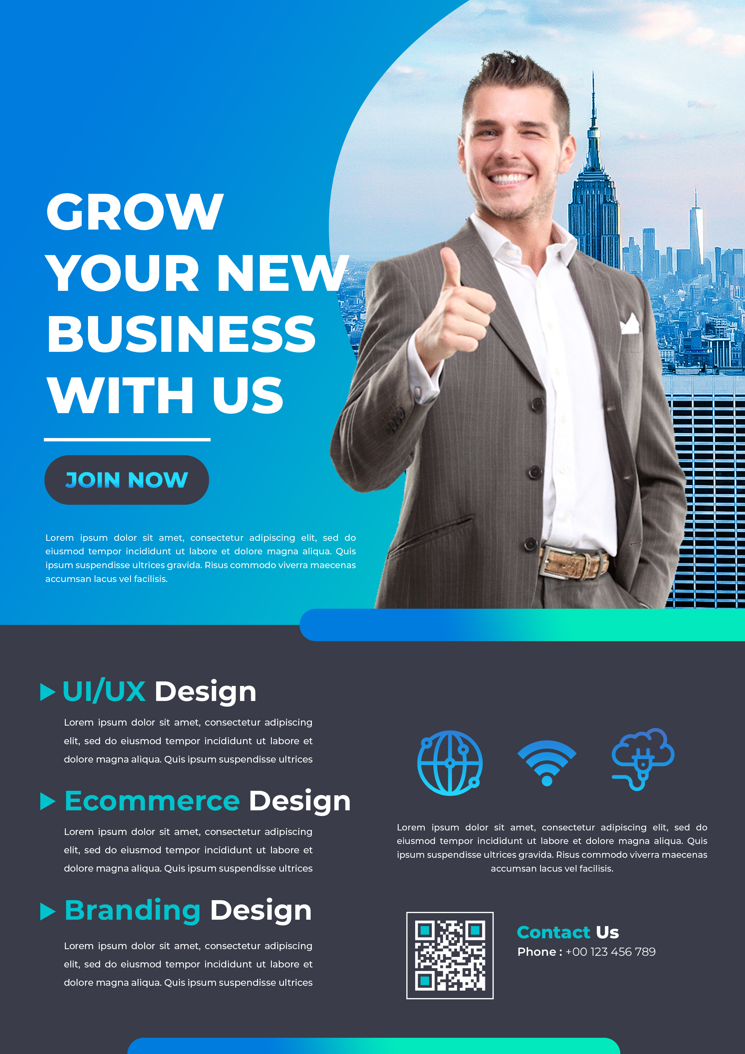 Example of Flyer Design(grabs Attention)