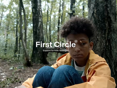 First Circle® - Emotional Wellness App appdesign designcasestudy designforgood emotionaldesign kidsapp mentalhealthapp minimaldesign mobileui productdesign teensapp ui ui design userexperience ux design wellnessapp
