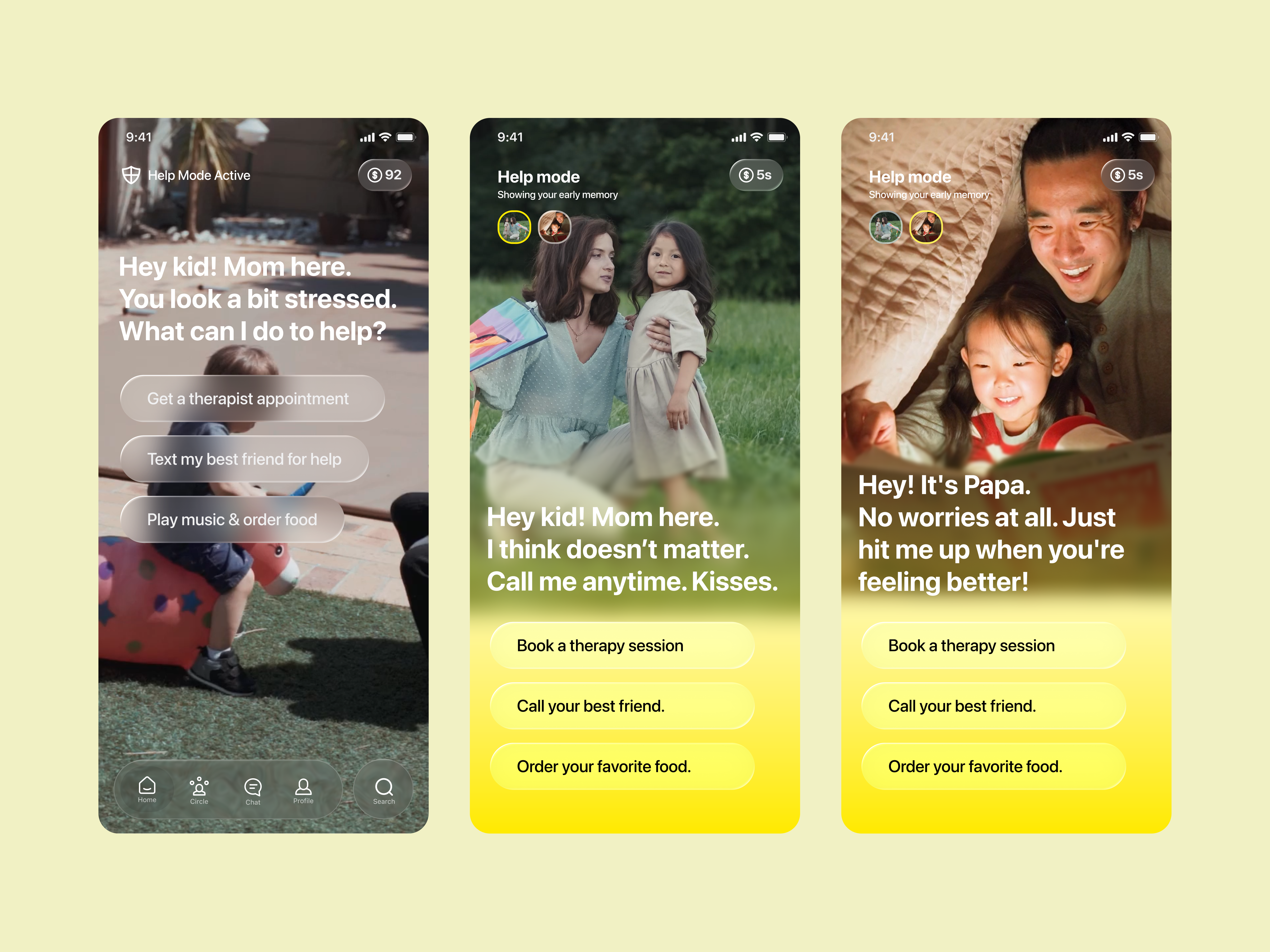 Example of Custom Mobile App UI/UX Design