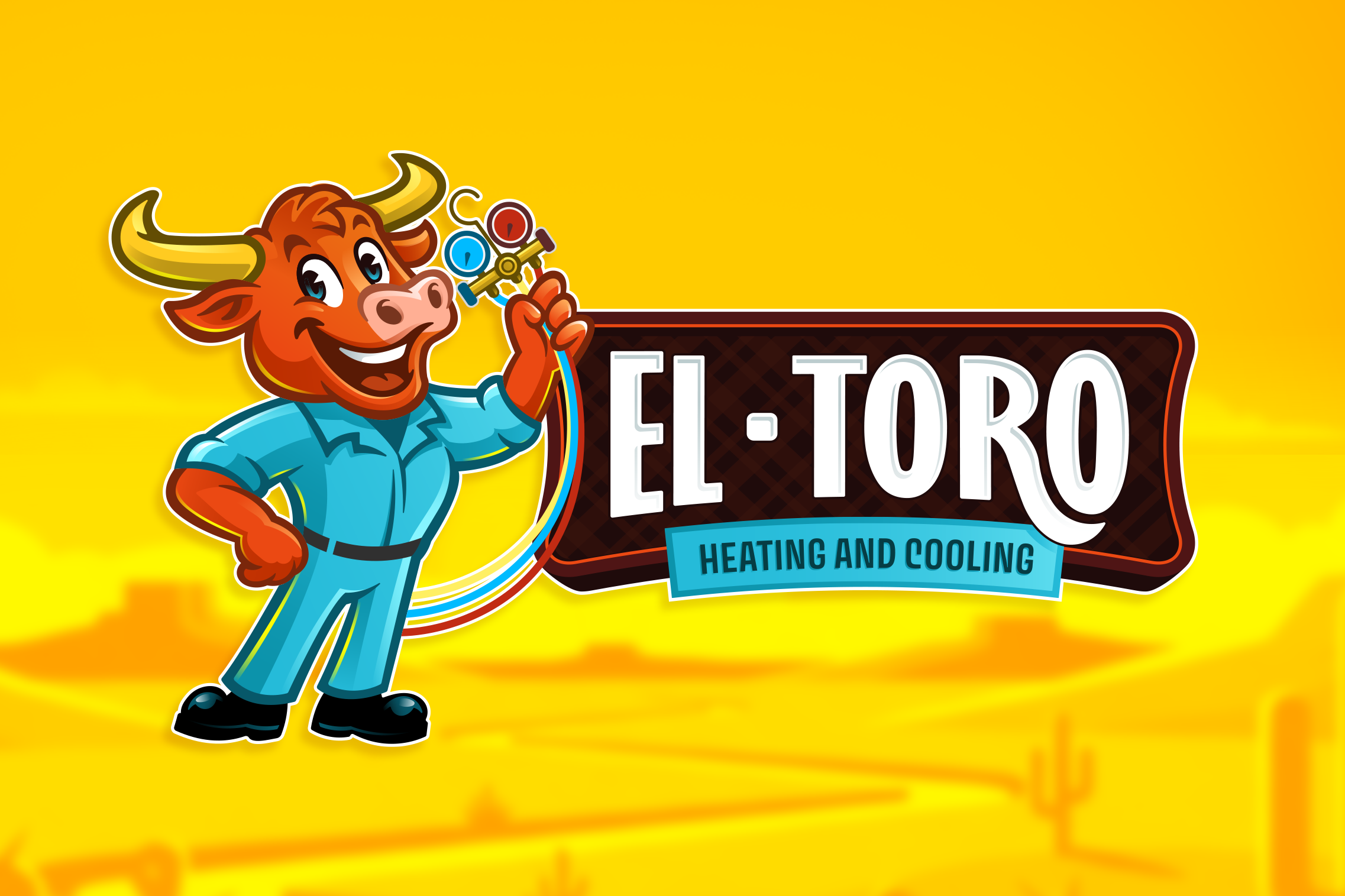 Example of Professional Home Service Mascot Logo