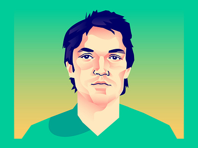 Ross Ulbricht for minterest.com design illustration nft portrait portrait illustration vector vector illustration