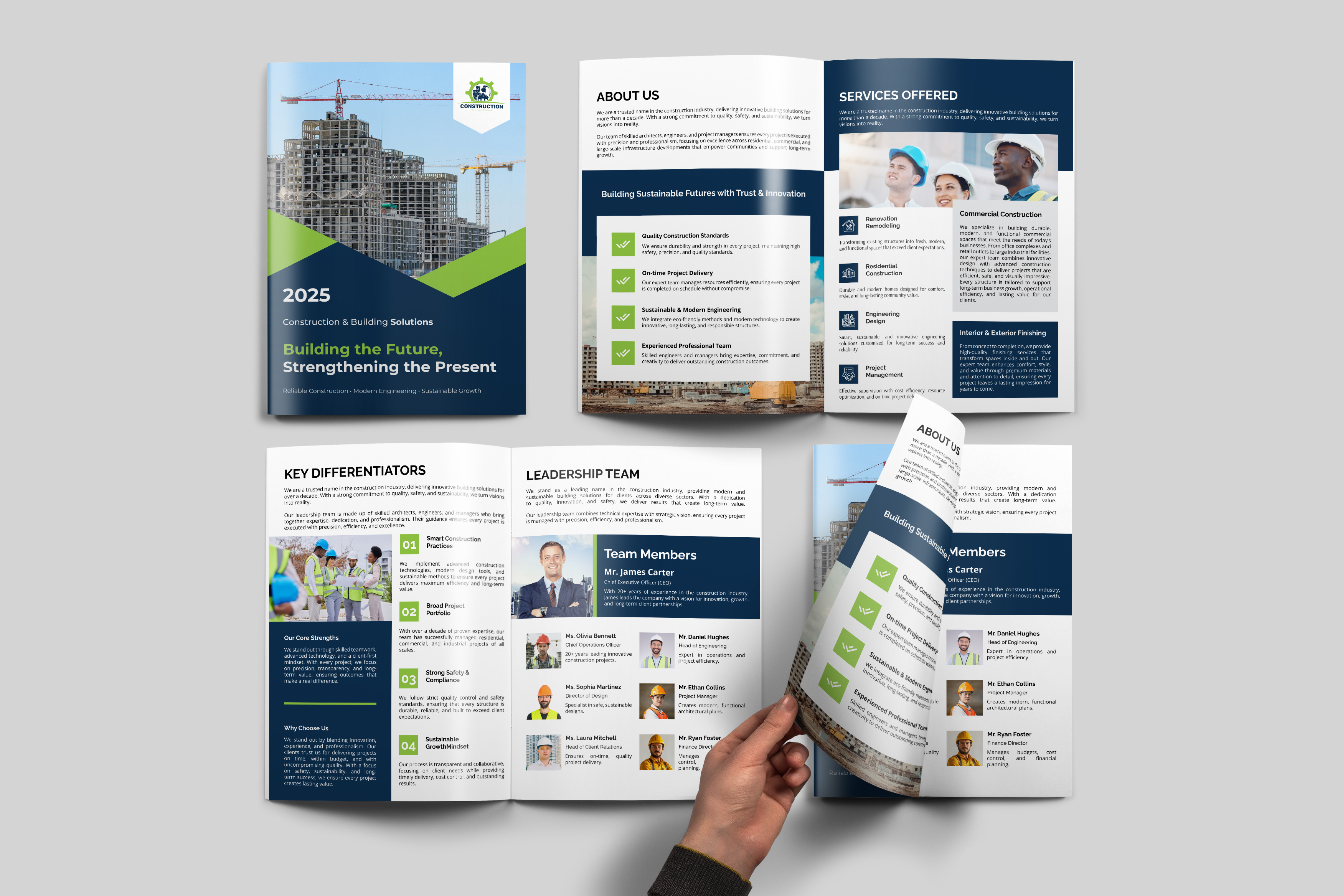 Example of Professional Company And Brochure Design