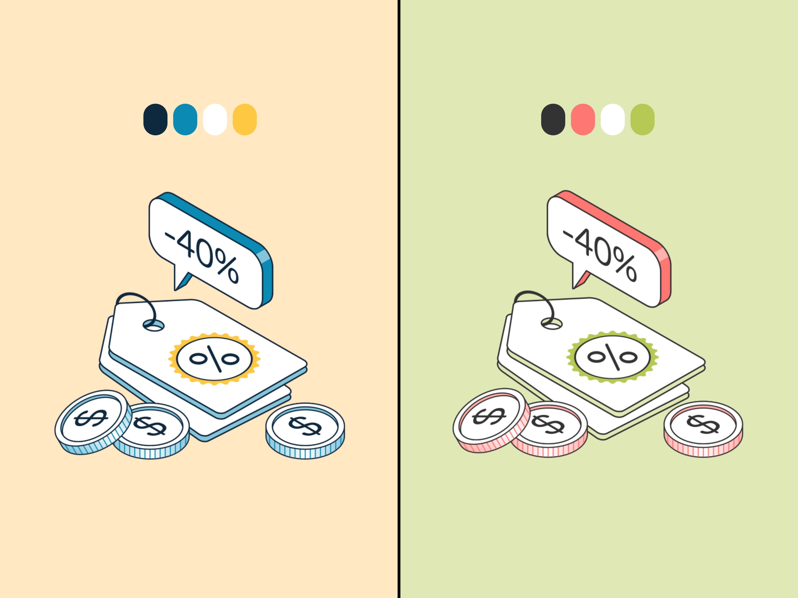 Example of Isometric Illustrations