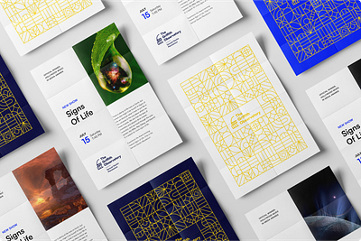 Griffith Observatory identity concept, Planetarium Brochures branding design graphic design griffith observatory identity illustration logo planetarium brochures