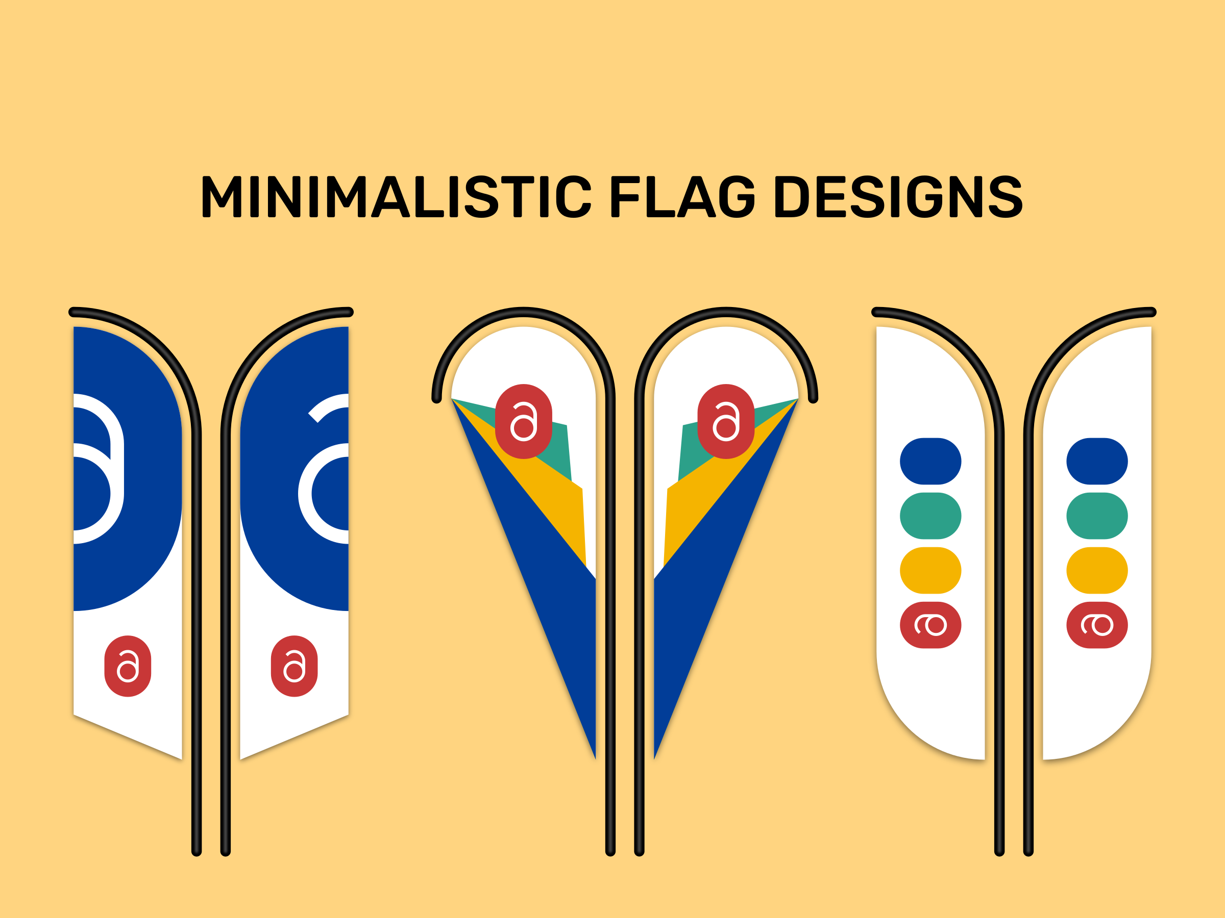 Example of Advertisement Flag Designs