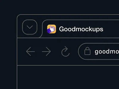 Free Wireframe Mini Browser Favicon Mockup PSD Set (4 Files) browser mockup favicon favicon logo favicon mockup free free mockup logo mockup mockup