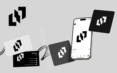 Logo Design - Day 52 of DailyUI black logo branding dailyui design figma graphic design illustration logo logo design modern logo ui ui design ui ux vector web design