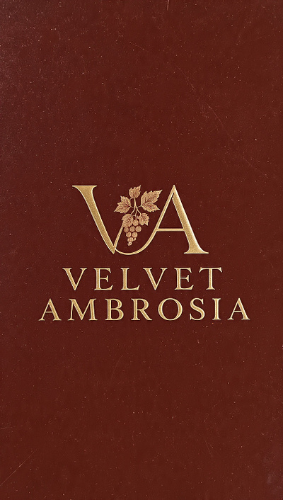 VELVET AMBROSIA ads campaign animation branding design graphic design logo ui web design