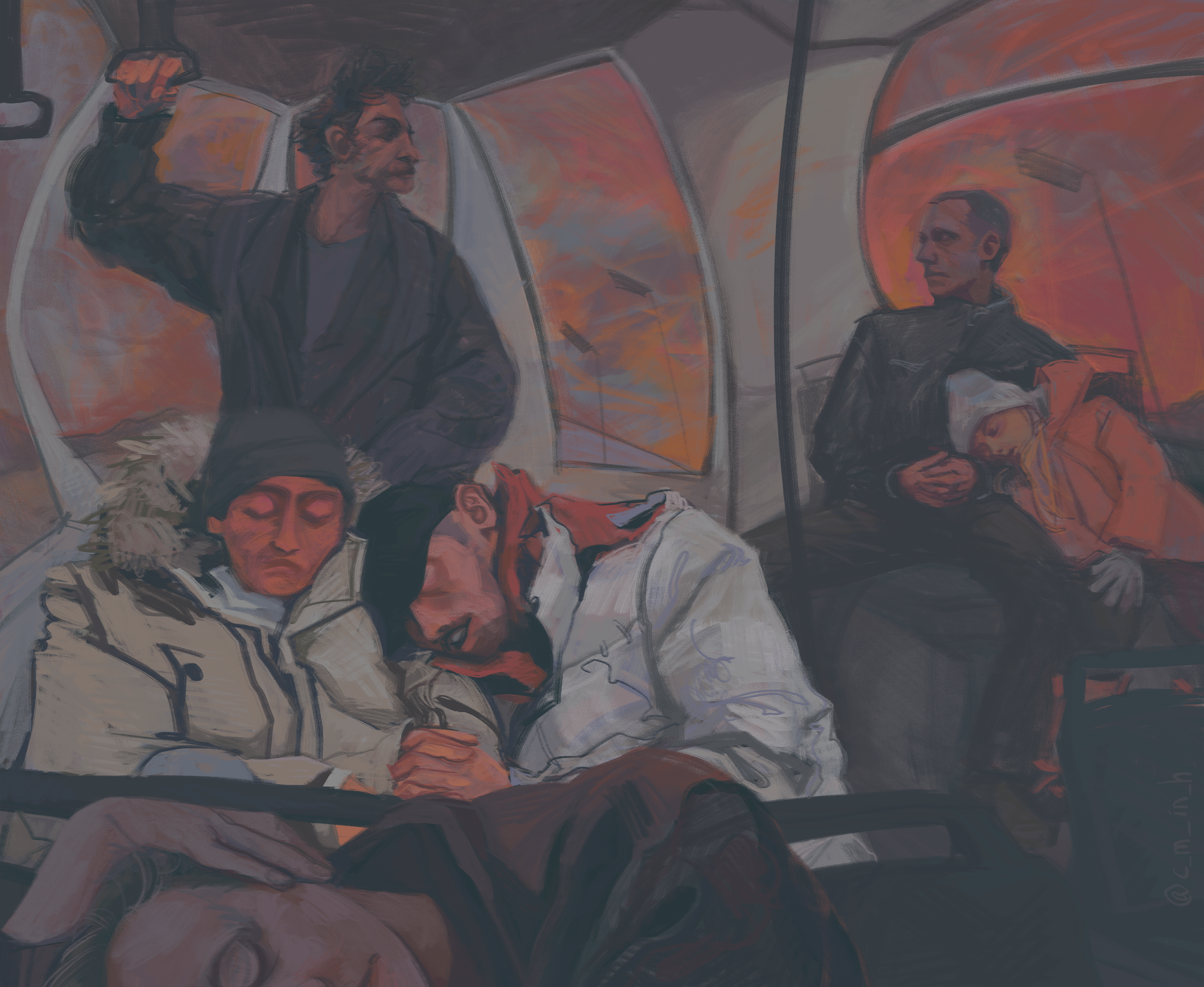 the road home illustration