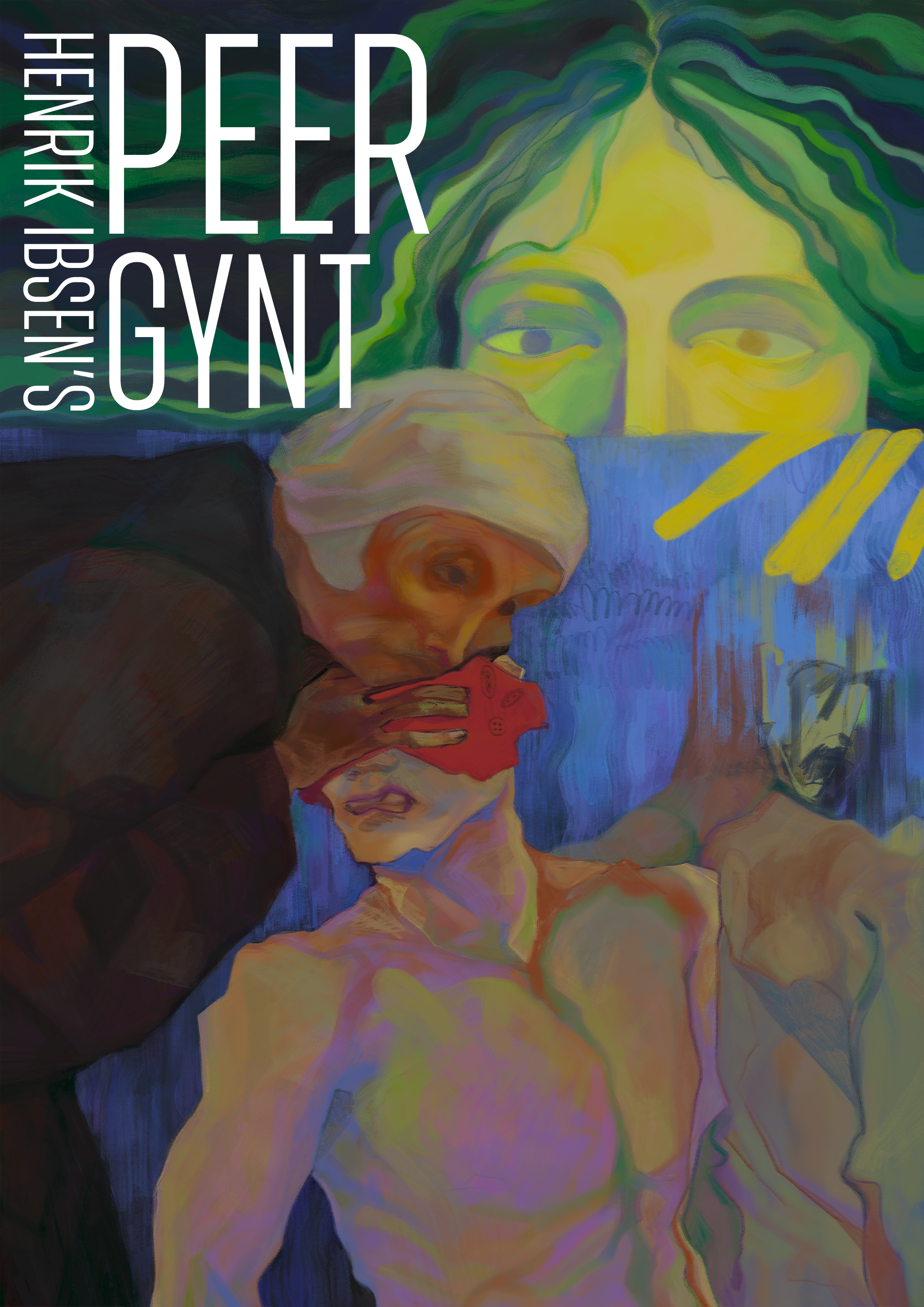 a version of a poster for a theatrical adaptation of peer gynt illustration