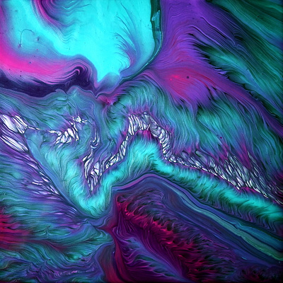 Giving Paint a Second Chance ♻️ Calm & Relaxing Acrylic Pour 🌸 acrylic acrylic paint art branding design illustration paintings pouring tutorial