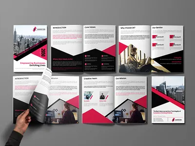 Company Profile / Magazine/Brochure/Catalogue Design annual annual report book cover booklet branding brochure business business identity catalog company profile identity indesign leaflet magazine marketing meeting newsletter notebook report stationary