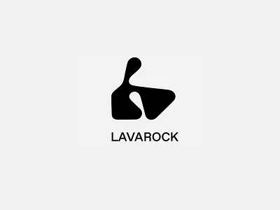 Lavarock branding design graphic design logo logo design logotype typography