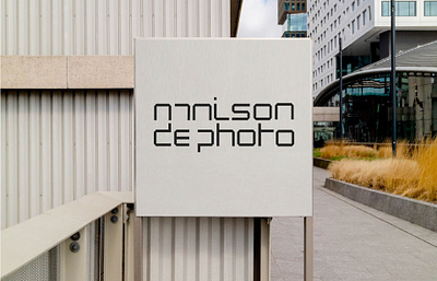 Maison de Photo branding design graphic design logo logo design logotype typography