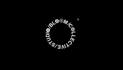 Studio Bloom branding design flowers graphic design logo logo design logotype typography