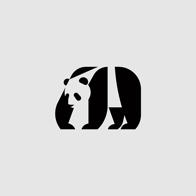 Panda animal bear branding design graphic design icon logo logo design minimalist panda vector