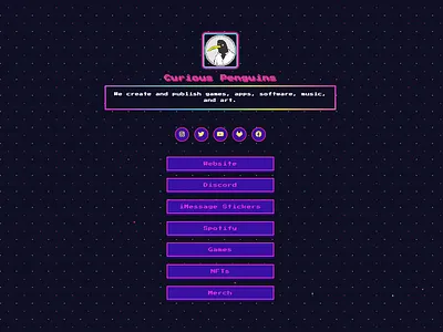 Arcade Digital Business Card Profile branding design profile