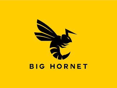 Hornet Logo animation big hornet logo branding branding logo creative logo design graphic design hornet for branding design hornet logo for sale illustration logo logo for sale 2023 new work minimal design big hornet typography ui ux vector