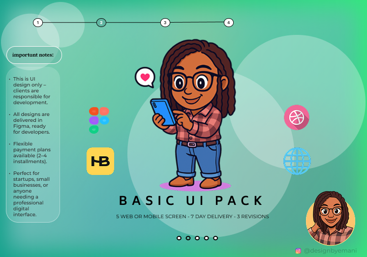 Example of Basic UI Pack