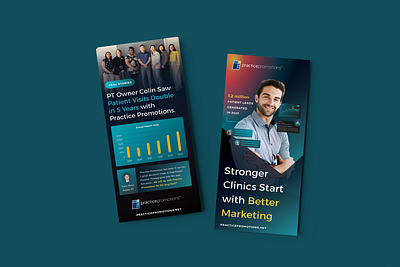 Medical Marketing Agency Brochure branding brochure case study design digital art direct mail graphic design graphs layout marketing marketing agency medical marketing physical therapy print marketing