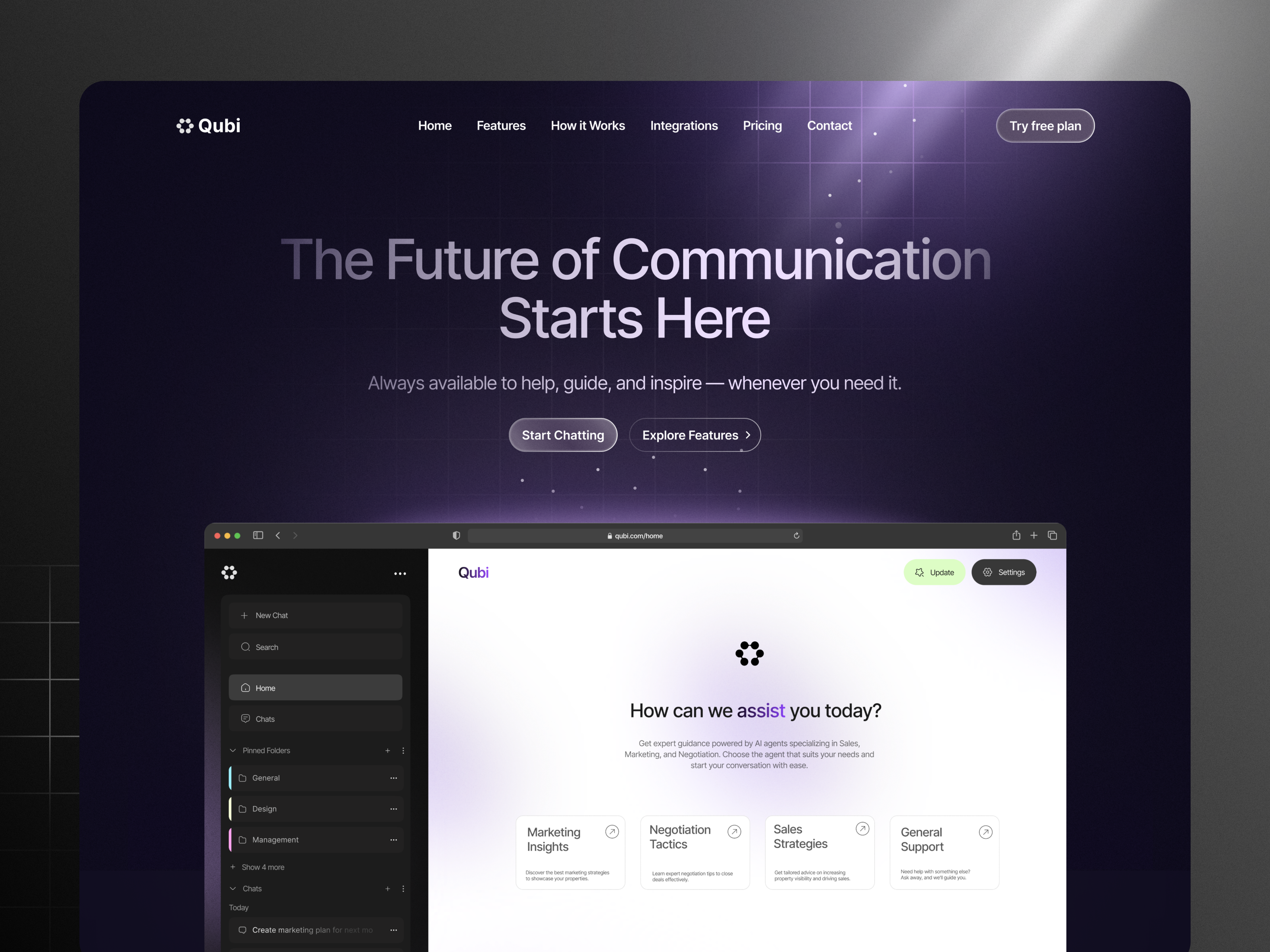 Example of Website Design (5 Pages)