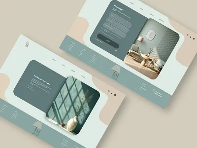Registration & e-mail confirmation screens for a furniture store decor furniture registration form ui ux webdesign website website design