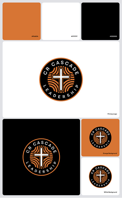 Logo Design, CR Cascade Leadership branding graphic design logo ui