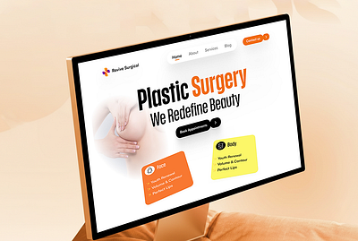Surgery Website Design surgerywebsite ui uiux userinterface ux website websitedesign