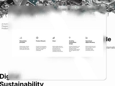 Digital Sustainability Benchmark Tool – Animated Icons animation micro interaction ui web design