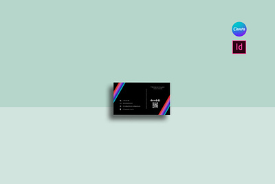 Business card template symbol