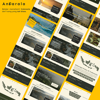 ANTARALA UI DESIGN graphic design ui web design