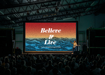 "Believe & Live" Series Graphic