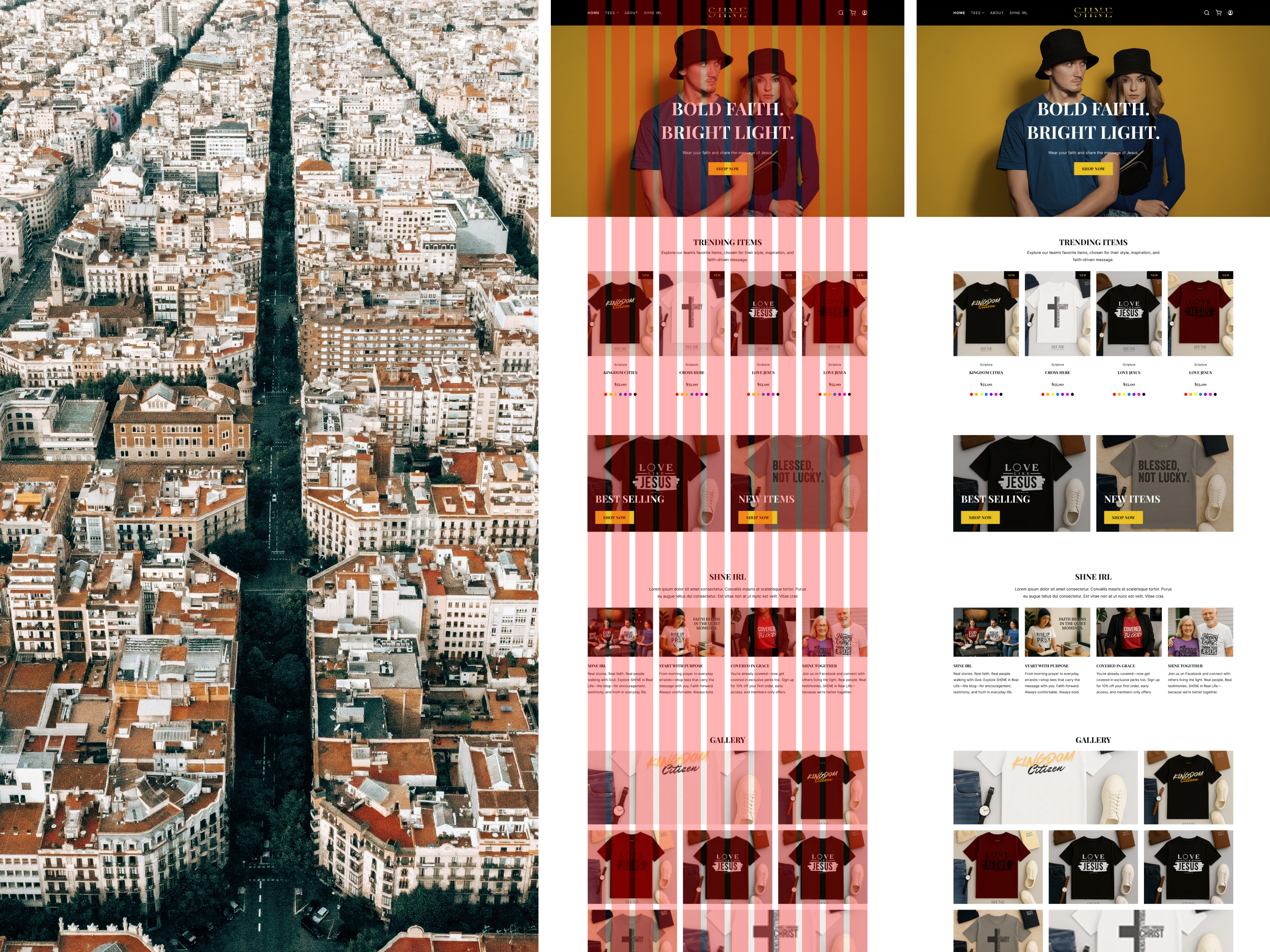Shine Website Design 12 grid 4 grid 8 grid design figma grid landing page layout margin padding safety shine ui ui ux web design wordpress