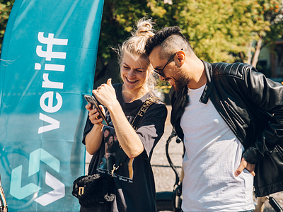 Veriff Brand in Action - Flag design system