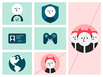 Veriff Brand Illustration - Icons design system