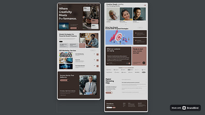 Brandova — Digital Marketing Agency Website Design