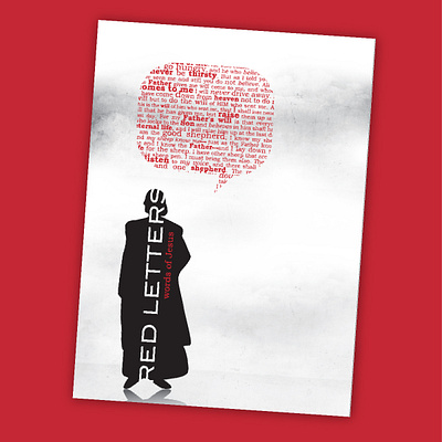 Red Letters Sermon Series Design church custom graphic design illustrator photoshop sermon series