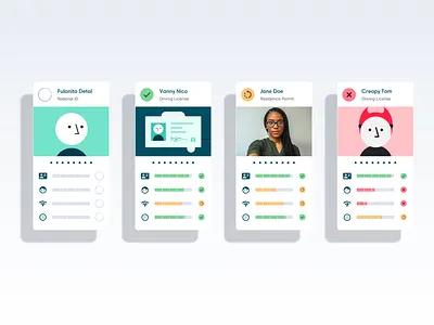 Veriff Brand Illustration - Verification Flow design system