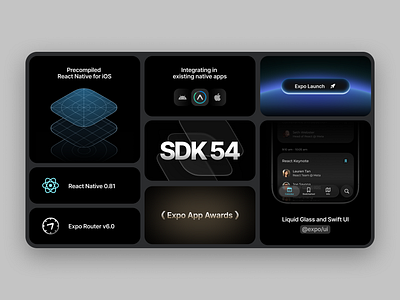 SDK 54 bento slide bento deck dev tool keynote layout presentation recap slide