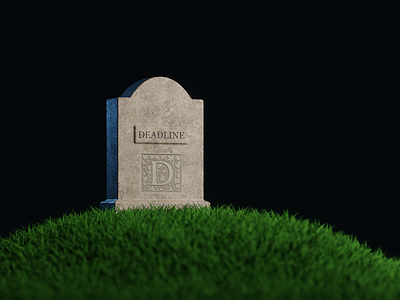 Deadline b3d blender3d deadline eevee tombstone