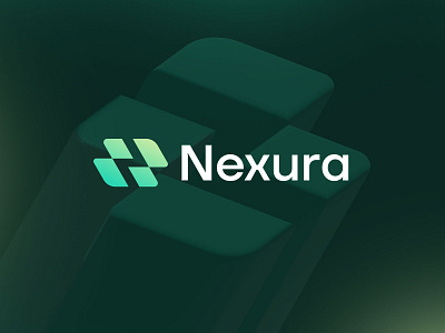 Nexura - Logo Design brand identity branding design fintech icon identity logo logo creation logo design logo designer logodesign logos n letter logo n logo tech logo typography vector