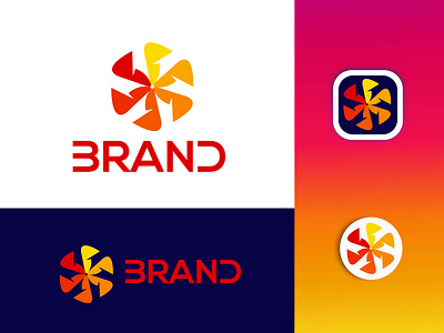 abstract logo and modern logo 3d abstract abstract logo brand identity branding creative logo design eye catching graphic design illustration logo logos logotype minimal modern modern logo ui